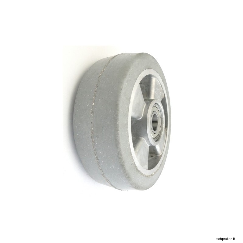 Aliumininis-guminis 125x38 mm ratukas (200 kg) | TechPrekės.lt
