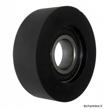 Poliuretaninis ratukas 80 mm diametro (20 mm ašis)