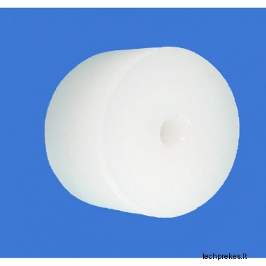 Plastikinis 80 mm diametro ratukas be guolio (20 mm ašis)