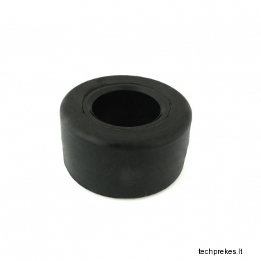 Plastikinis 48 mm diametro ratukas be guolio (25 mm ašis)