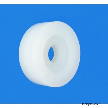 Plastikinis 43 mm diametro ratukas be guolio (12 mm ašis)