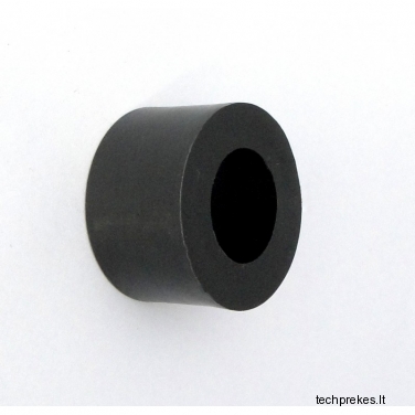 Plastikinis 40 mm diametro ratukas be guolio (25 mm ašis)