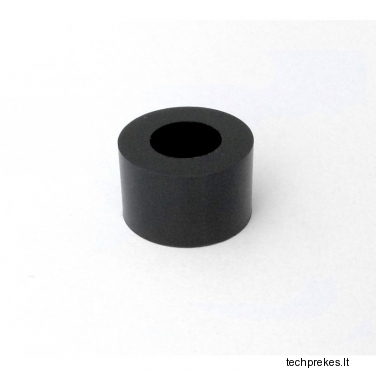 Plastikinis 20 mm diametro ratukas be guolio (10 mm ašis)