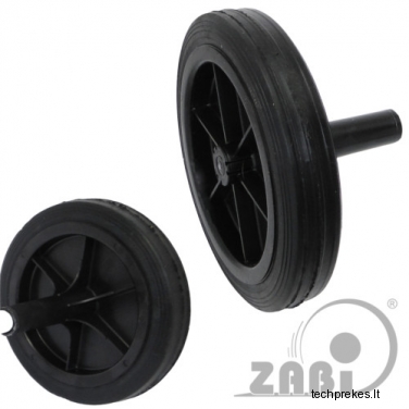 200 mm ratukas šiukšlių konteineriui (100 kg)