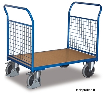 Sisteminis vežimėlis su dviems tinkliniais bortais 1390x800 mm