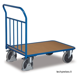 Sandėlio vežimėlis su rankena 1100x700 mm