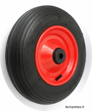 380 mm diametro pripučiamas ratas (20 mm ašies diametras)