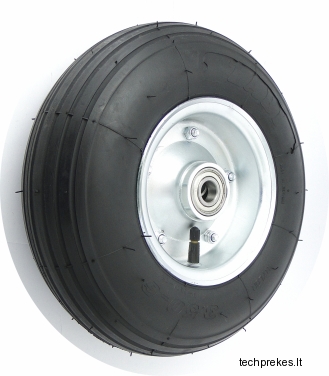 330 mm diametro pripučiamas ratas (25 mm ašies diametras)
