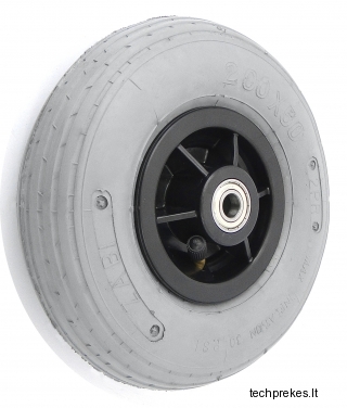200 mm diametro pripučiamas ratas (12 mm ašies diametras)