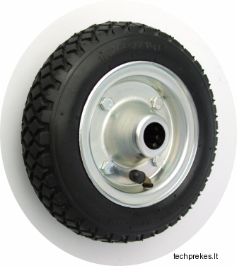 175 mm diametro pripučiamas ratas (20 mm ašies diametras)