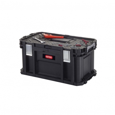  Įrankių dėžių rinkinys Smart Rolling Workshop KETER