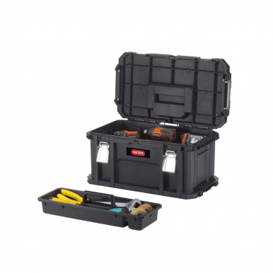  Įrankių dėžių rinkinys Smart Rolling Workshop KETER